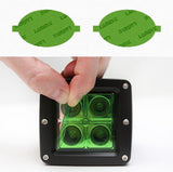 Lamin-X Green Lamin-X Mercedes C230 Sport (05-07) Fog Light Covers MB102-3GR