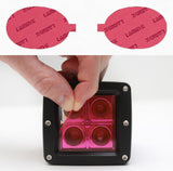 Lamin-X Pink Lamin-X Mercedes C230 Coupe (01-04) Fog Light Covers MB102P