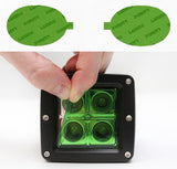 Lamin-X Green Lamin-X Mercedes CL-Class (00-03) Fog Light Covers MB103GR