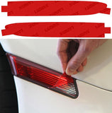 Lamin-X Red Lamin-X  Rear Marker Covers - Mercedes Benz / CLA-Class (20-  ) MB1165R