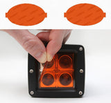 Lamin-X Amber Lamin-X Mercedes SLK-Class (05-08) Fog Light Covers MB116A