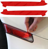 Lamin-X Red Lamin-X  Fog Light Covers - Mercedes Benz / CL-Class (04-06) MB1174R