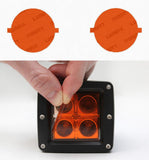 Lamin-X Amber Lamin-X Mercedes R-Class (06-10) Fog Light Covers MB117A