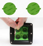 Lamin-X Green Lamin-X Mercedes R-Class (06-10) Fog Light Covers MB117GR