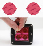 Lamin-X Pink Lamin-X Mercedes R-Class (06-10) Fog Light Covers MB117P