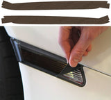 Lamin-X Charcoal Mercedes EQS Sedan (2022+  ) Rear Marker Covers MB1181C