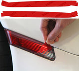 Lamin-X Red Mercedes EQS Sedan (2022+  ) Rear Marker Covers MB1181R