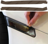 Lamin-X Smoked Mercedes EQS Sedan (2022+  ) Rear Marker Covers MB1181S