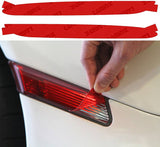 Lamin-X Red Mercedes S-Class Sedan (2021+  ) Rear Marker Covers MB1185R