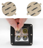 Lamin-X Clear Lamin-X  Fog Light Covers - Mercedes Benz / CLK-Class (07-10) MB123CL