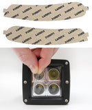 Lamin-X Clear Lamin-X  Fog Light Covers - Mercedes Benz / E350 Sport (03-06) MB137CL