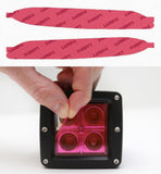 Lamin-X Pink Lamin-X  Fog Light Covers - Mercedes Benz / E63 AMG (07-09) MB139P