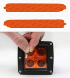 Lamin-X Amber Lamin-X  Fog Light Covers - Mercedes Benz / E-Class Coupe (10-13) MB145A