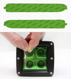 Lamin-X Green Lamin-X  Fog Light Covers - Mercedes Benz / E-Class Coupe (10-13) MB145GR