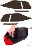 Lamin-X Charcoal Lamin-X  Rear Marker Covers - Mercedes Benz / GLA-Class (21-  ) MB241C