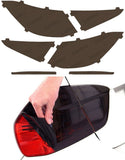 Lamin-X Charcoal Lamin-X  Headlight Covers - Mercedes Benz / GLC-Class (20-  ) MB268C