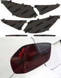 Lamin-X Gunsmoke Lamin-X  Headlight Covers - Mercedes Benz / GLC-Class (20-  ) MB268G