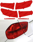 Lamin-X Red Lamin-X  Tail Light Covers - Mercedes Benz / GLC-Class Coupe (16-19) MB271R