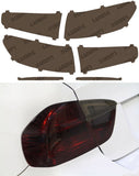 Lamin-X Smoked Lamin-X  Tail Light Covers - Mercedes Benz / GLC-Class Coupe (16-19) MB271S