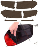 Lamin-X Charcoal Lamin-X  Rear Marker Covers - Mercedes Benz / GLC-Class SUV (20-  ) MB274C