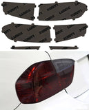 Lamin-X Gunsmoke Lamin-X  Rear Marker Covers - Mercedes Benz / GLC-Class SUV (20-  ) MB274G