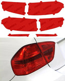 Lamin-X Red Lamin-X  Rear Marker Covers - Mercedes Benz / GLC-Class SUV (20-  ) MB274R