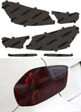 Lamin-X Gunsmoke Mercedes E-Class Sedan (2021+  ) Tail Light Covers MB278G