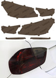 Lamin-X Smoked Mercedes E-Class Sedan (2021+  ) Tail Light Covers MB278S