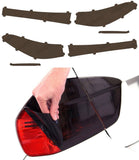 Lamin-X Charcoal Mercedes EQS Sedan (2022+  ) Tail Light Covers MB281C