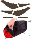 Lamin-X Charcoal Mercedes S-Class Sedan (2021+  ) Tail Light Covers MB285C