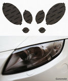 Lamin-X Gunsmoke Lamin-X  Headlight Covers - Mercedes Benz / S-Class (00-06) MB520G