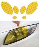 Lamin-X Yellow Lamin-X  Headlight Covers - Mercedes Benz / S-Class (00-06) MB520Y