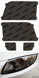 Lamin-X Gunsmoke Lamin-X  Headlight Covers - Mercedes Benz / S-Class (07-09) MB528G