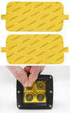 Lamin-X Yellow Lamin-X  Headlight Covers - Mercedes Benz / S-Class (10-13) MB609Y