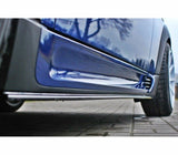 Maxton Design Gloss Black Maxton Design Side Skirts Diffusers MINI Cooper R56 JCW MC-2-JCW-SD1G