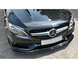 Maxton Design Maxton Design Front Splitter V.1 Mercedes C-Class S205 C63 AMG Estate/Limusine