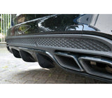Maxton Design Gloss Black Maxton Design Rear Valance Mercedes C-Class S205 C63 AMG Estate / Limusine ME-C-205-AMG-ES-RS1G