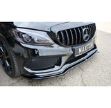 Maxton Design Maxton Design  Front Splitter V.1 Mercedes- Benz C43 AMG W205