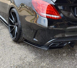 Maxton Design Maxton Design Rear Side Splitters Mercedes- Benz C43 AMG W205