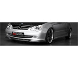 Maxton Design Gloss Black Maxton Design Front Splitter Mercedes CLK W 209 For Standard Version ME-CLK-209-FD1G