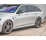 Maxton Design Gloss Black Maxton Design Side Skirts Diffusers Mercedes-Benz E63 AMG Estate S213 ME-E-213-63-ES-SD1G