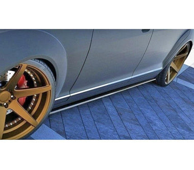 Maxton Design Gloss Black Maxton Design Side Skirts Diffusers Mercedes S-Class W221 Long ME-S-W221-SD1G