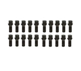 Mevius Hex Lug Bolt M12x1.50 Cone 50mm Black | 40623B