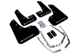 Rallyarmor 2015+ MKVII VW Golf/GTI/TSI Mud Flaps White Logo | MF37-UR-BLK/WH