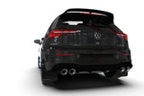 RallyArmor RallyArmor Black Mudflap Grey Logo - MK8 GTI / Golf R MF80-UR-BLK/GRY