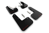 RallyArmor Black Mudflap Red Logo - MK8 GTI / Golf R | MF80-UR-BLK/RD