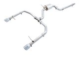 AWE Tuning Track Edition Resonated with Chrome Silver Tips AWE Tuning Mk7 Jetta GLI Exhaust System 3015-22068