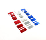 Aftermarket Billet Styled Interior Switch Cover Kit - VW / Mk8 GTI / Golf R (DSG)