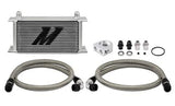 Mishimoto Non-Thermostatic - Silver Oil Cooler 19-Row Universal Fitment by Mishimoto MMOC-UL