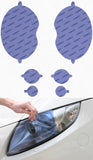 Lamin-X Blue Lamin-X Mini Cooper (01-06) (w/ washers)Headlight Covers MN003B